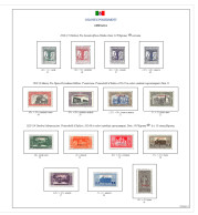 CIRENAICA, Fogli Per Album Autocostruiti. - Stamp Boxes