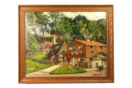 Fr.Gollingen Oil Painting,Germany 1919 - Huiles