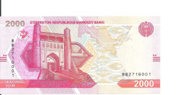 OUZBEKISTAN 2000 SUM 2021 UNC P 87 - Usbekistan