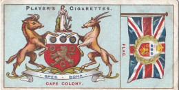 21 Cape Colony - Countries Arms & Flags 1905 - Players Cigarette Card - Original - Vexillology - Antique-VG - Player's