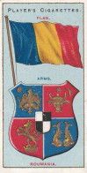 41 Rumania - Countries Arms & Flags 1905 - Players Cigarette Card - Original - Vexillology - Antique-VG - Player's