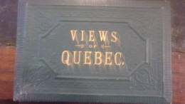 Views Of QUEBEC   G & W Clarke XIX EME INDIAN NATIVE  QUEBEC - Anciennes (Av. 1900)