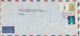 Iraq Air Mail Cover Sent To Denmark 1976 - Iraq