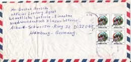 Iraq Air Mail Cover Sent To Germany (bended In The Left Side) A Tear At The Bottom Of The Cover - Iraq