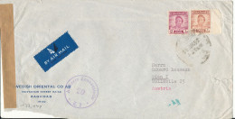 Iraq Air Mail Cover Allied Censorship Sent To Austria 29-6-1952 - Iraq