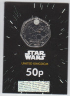 Great Britain UK 2023 50p Coin, Star Wars Darth Vader & Palpatine Bunc - 50 Pence