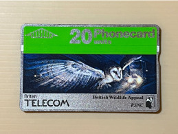 Mint UK United Kingdom - British Telecom Phonecard - BT 20 Units Wildlife Appeal OWL - Set Of 1 Mint Card - Collezioni