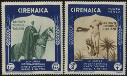 * 1934, Serie Di 12 Valori, Sass. 93-A29 / 100,- - Cirenaica