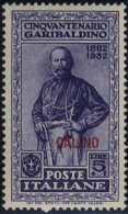 * 1932, Calino, 10 Val., Alcuni Val. Con Ingiallimenti (U. + S. 17-26 / 220,-) - Ägäis