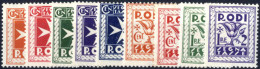 ** 1934, Segnatasse, Serie Completa Di 9 Valori, Nuovi Con Gomma Originale Integra, Sass. 1-9 - Aegean