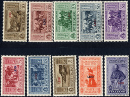 ** 1932, Lero Garibaldi, Serie Completa 10 Valori Nuovi Con Gomma Integra, Sass. 17-26 - Ägäis