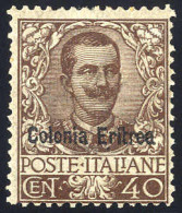 * 1903, 40 Cent. Bruno (S. 25 / 600,-) - Erythrée