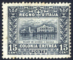 * 1910-14, Soggetti Africani, Dentellati 13¼, 4 Val. (Sass. 34-37) - Erythrée