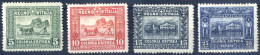 * 1910-14, Soggetti Africani, Serie Completa Di Quattro Valori Nuova Con Gomma Originale, Centratura Da Normale A Molto  - Eritrea