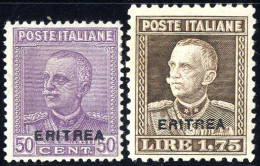 * 1928/29, 2 Val. (S. 136-37 / 260,-) - Eritrea