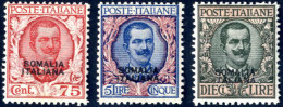 * 1926-30, Francobolli D'Italia Con Soprastampa "SOMALIA ITALIANA", Serie Praticamente Completa (manca Solo Il 30 C. Gri - Somalia