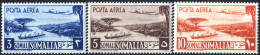 ** 1950/51, AFIS, Posta Aerea, 11 Valori, Gomma Integra (Sass. A 1-11 / 750,-) - Somalia