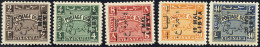 ** 1952, Emissione Per La Tripolitania, Serie Completa 5 Valori Nuovi Con Gomma Integra, 4 Valori Firmati Bolaffi, 40 M. - Libye