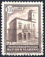 O 1932, Palazzetto Della Posta, 1,75 L. Bruno, Sass. 162 - Sonstige & Ohne Zuordnung