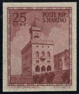 ** 1945, Non Dentellati, 3 Val. (S. 278D-F / 130,-) - Sonstige & Ohne Zuordnung