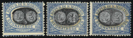 * 1931, Segnatasse, Mascherine, 15 Val., Alti Val. Firm. A. Diena (S. 32-46 / 480,-) - Other & Unclassified