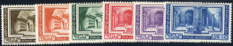 * 1938, Archeologia Cristiana, Serie Completa 6 Valori, Linguellati, Sass. 55-60 / 90,- - Sonstige & Ohne Zuordnung