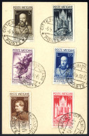 Cover 1938, Cartolina Postale 75 Cent. Del 6.9.1938 Per La Germania Con Affrancatura Aggiuntiva Al Verso Sass. 48 + 50-5 - Other & Unclassified