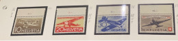 Suisse Schweiz 1944 Timbres Aerea Posta Nr 36 , 37, 38 En 39 YT  Suisses Postfrisch Postfris   Z 43 - Unused Stamps