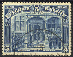 O 1915/20, 5 FRANKEN Blau, Mi. 127 - Autres & Non Classés