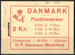 ** 1937, Hansen Fond, Heftchen Mit Je Einem Heftchenblatt Mi. H10, H11, H12 / 200,- - Sonstige & Ohne Zuordnung