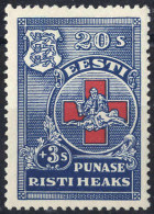 * 1931, Rotes Kreuz, 4 Werte (Mi. 90-93 / 40,- U. 113-16 / 100,-) - Estonia