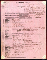 1856, Le Havre, Versicherungs-Preis-Liste Vom 17.12. Der "Wanner & C" Für Den Transport Durch Schiffe Mit Angabe Des - Other & Unclassified