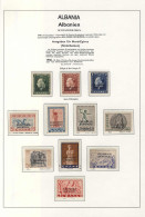 ** 1940, Occupazione Greca Dell'Epiro Del Nord, Francobolli Di Grecia Con Soprastampa, Serie Completa Con Beneficienza E - Other & Unclassified