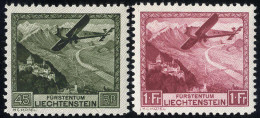 * 1930, Flugpost, 6 Werte (Mi. 108-13 - A1-A6 / 200,-) - Other & Unclassified