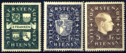 ** 1939, Wappen Und Fürsst. Drei Werte, Postfrisch (Mi. 183-95 / 70,-) - Other & Unclassified
