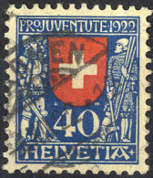 O 1922, Pro Juventute, Serie 4 Werte, Mi. 175-178 - Other & Unclassified