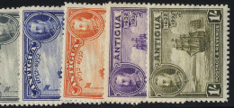 * 1932, 2 P - 1 Sh, 5 Mittlere Werte, Mi. 64-68 SG 84-88 / 59,- - Otros & Sin Clasificación