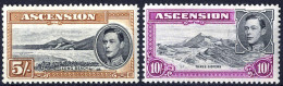 **/* 1934, 13 Val., Some Exempel Light Hinged, Mi. 39-52 A SG 38-47 / 495,- - Ascension (Ile De L')