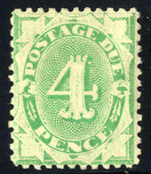 * 1902-04, Ziffernzeichnung, 4 P Smaragd, Mi. P 5 II D, SG D 38 / 190,- - Autres & Non Classés