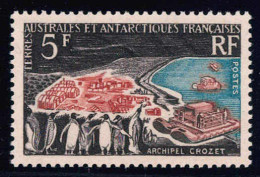 ** 1963, Crozet - Archipel, 5 Franken (Mi. 28 90,-) - Autres & Non Classés