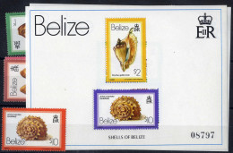 ** 1980, Complete Set 17 Pieces And Two Minisheets, Mi. 454-Bl 15 / 120,- SG 532-548 + MS549 (2) - Belice (1973-...)