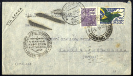 Cover 1935/36, Lot Sechs Frankierte Briefe Nach Italien Bzw. Deutschland - Otros & Sin Clasificación