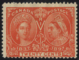 (*) 1897, 20 C Zinnober, Mi. 47 SG 133 - Other & Unclassified