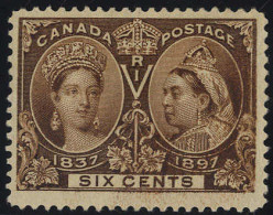 (*) 1897, 6 C Braun, Mi. 43 SG 129 - Otros & Sin Clasificación