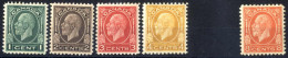 * 1932/33, König Georg V, Serie 6 Werte (5 C Fehlt), Gez. 11 Ungebraucht, SG 319-322,324,325 Mi. 162-165,167,168 - Autres & Non Classés