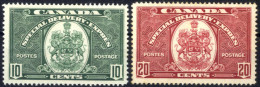 * 1938/39, Expressmarken Komplette Serie 2 Werte Ungebraucht, SG S9-10 Mi. 209-210 - Andere & Zonder Classificatie