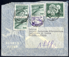 Cover 1912/57, 18 Briefe (12Luftpost, Einer Eingeschrieben, Einer Zensiert) Meist Nach Italien, Alle Bilder Sind In Unse - Chile