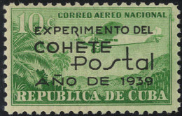 ** 1939, Postal Rocket Fligth, Sign. AD, Mi. 161 - Autres & Non Classés