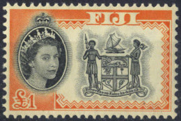 ** 1962, Set 13 Pieces, Without 1+2 D. And 1s., Mi. 156-159,161-167 SG 313-316,318-325 - Fiji (...-1970)