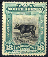 * 1909, Mi. 137 / SG 175 / 130,- - Borneo Septentrional (...-1963)